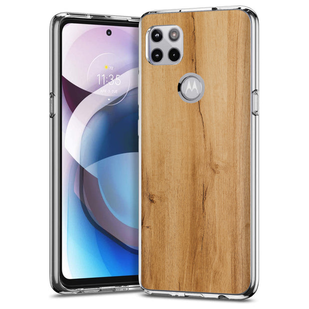 Wood 12 Print Slim Cover For Motorola   (Edge,One 5G,Ace,UW,X40,30), Print in USA