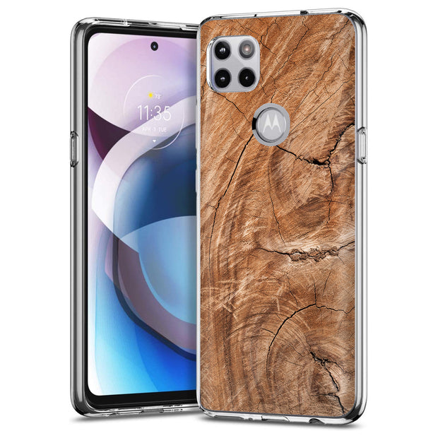 Wood 18 Print Slim Cover For Motorola   (Edge,One 5G,Ace,UW,X40,30), Print in USA