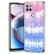 Tie Dye Art Print Slim Cover For Motorola   (Edge,One 5G,Ace,UW,X40,30), Print in USA