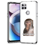 Meme Monkey 4 Print Slim Cover For Motorola   (Edge,One 5G,Ace,UW,X40,30), Print in USA