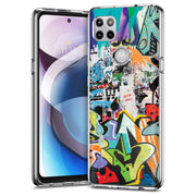 Street Graffiti Print Slim Cover For Motorola   (Edge,One 5G,Ace,UW,X40,30), Print in USA