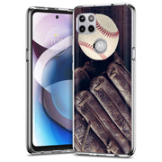 Baseball 5 Print Slim Cover For Motorola   (Edge,One 5G,Ace,UW,X40,30), Print in USA