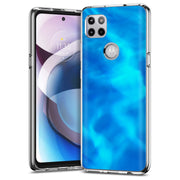 Blue Water Print Slim Cover For Motorola   (Edge,One 5G,Ace,UW,X40,30), Print in USA