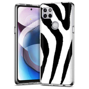 Zebra Stripe Print Slim Cover For Motorola   (Edge,One 5G,Ace,UW,X40,30), Print in USA