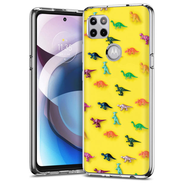 Dinasour 2 Print Slim Cover For Motorola   (Edge,One 5G,Ace,UW,X40,30), Print in USA