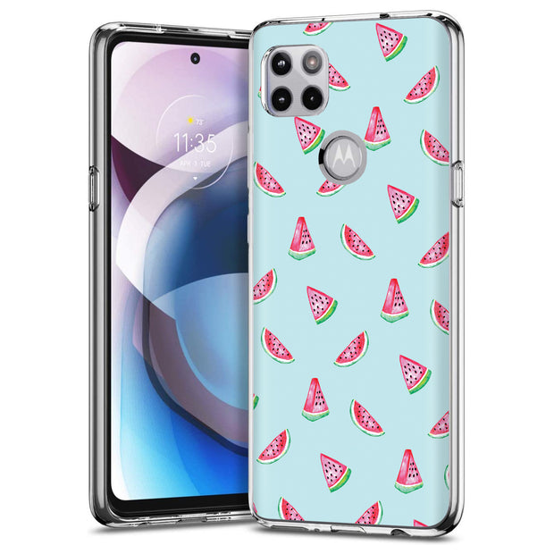 Watermelon 01 Print Slim Cover For Motorola   (Edge,One 5G,Ace,UW,X40,30), Print in USA