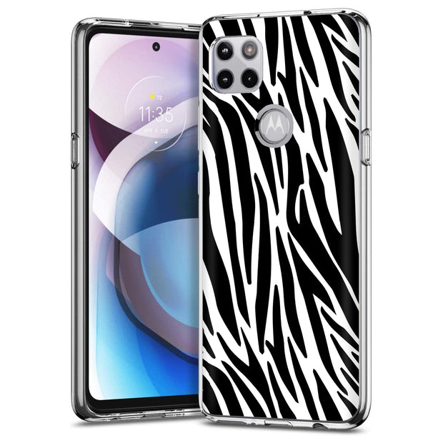 Zebra 2 Print Slim Cover For Motorola   (Edge,One 5G,Ace,UW,X40,30), Print in USA