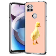 Duck Photo Print Slim Cover For Motorola   (Edge,One 5G,Ace,UW,X40,30), Print in USA