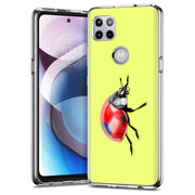 Ladybug Photo Print Slim Cover For Motorola   (Edge,One 5G,Ace,UW,X40,30), Print in USA