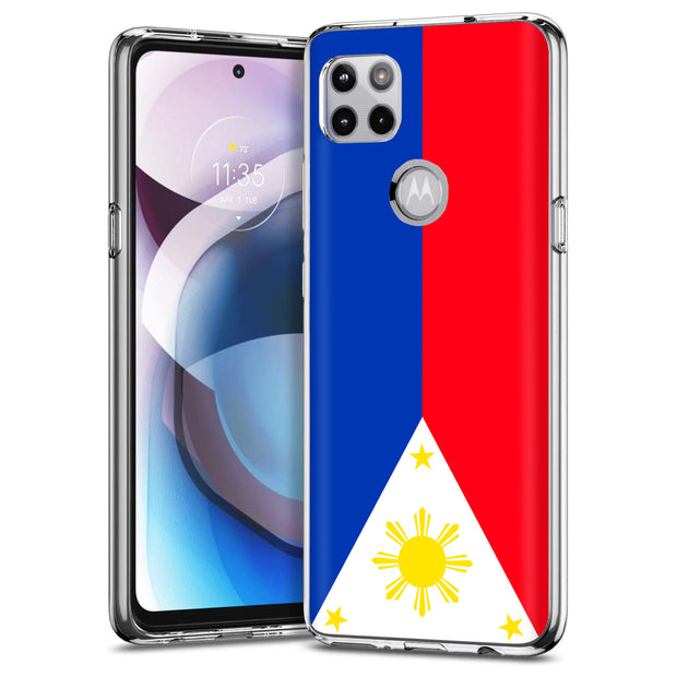 Philippines Print Slim Cover For Motorola   (Edge,One 5G,Ace,UW,X40,30), Print in USA