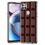 Chocolate Print Slim Cover For Motorola   (Edge,One 5G,Ace,UW,X40,30), Print in USA