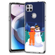 Cool Snowman Print Slim Cover For Motorola   (Edge,One 5G,Ace,UW,X40,30), Print in USA