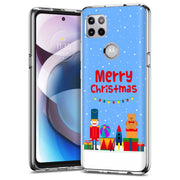 Christmas Toy Print Slim Cover For Motorola   (Edge,One 5G,Ace,UW,X40,30), Print in USA