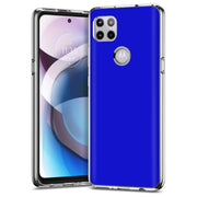 Royal Blue Print Slim Cover For Motorola   (Edge,One 5G,Ace,UW,X40,30), Print in USA