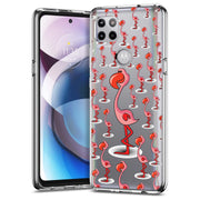 Flamingo One Print Slim Cover For Motorola   (Edge,One 5G,Ace,UW,X40,30), Print in USA