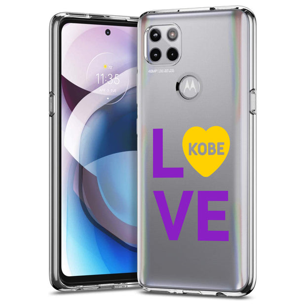 Love Kobe 3 Print Slim Cover For Motorola   (Edge,One 5G,Ace,UW,X40,30), Print in USA