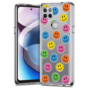 Icon Collage Print Slim Cover For Motorola   (Edge,One 5G,Ace,UW,X40,30), Print in USA