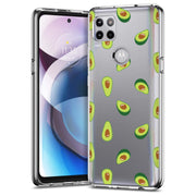 Funny Avocado 8 Print Slim Cover For Motorola   (Edge,One 5G,Ace,UW,X40,30), Print in USA