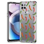 Chili Pepper 3 Print Slim Cover For Motorola   (Edge,One 5G,Ace,UW,X40,30), Print in USA