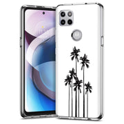 Palm Trees Print Slim Cover For Motorola   (Edge,One 5G,Ace,UW,X40,30), Print in USA