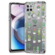 Cute Cactus  Print Slim Cover For Motorola   (Edge,One 5G,Ace,UW,X40,30), Print in USA