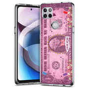 Rich Bitch Print Slim Cover For Motorola   (Edge,One 5G,Ace,UW,X40,30), Print in USA