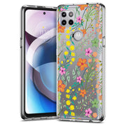 Flower 20 Print Slim Cover For Motorola   (Edge,One 5G,Ace,UW,X40,30), Print in USA