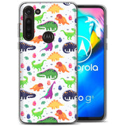 Dinosaur 7 Print Slim Cover For Motorola Moto G (Power, Stylus, Play, 5G), Print in USA