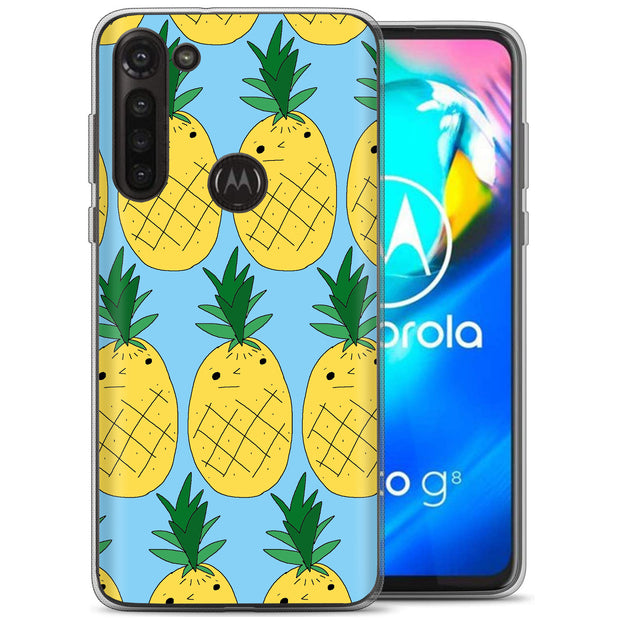 Pineapple 1 Print Slim Cover For Motorola Moto G (Power, Stylus, Play, 5G), Print in USA