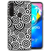 Circles Print Slim Cover For Motorola Moto G (Power, Stylus, Play, 5G), Print in USA