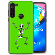 Skeleton Dance Print Slim Cover For Motorola Moto G (Power, Stylus, Play, 5G), Print in USA