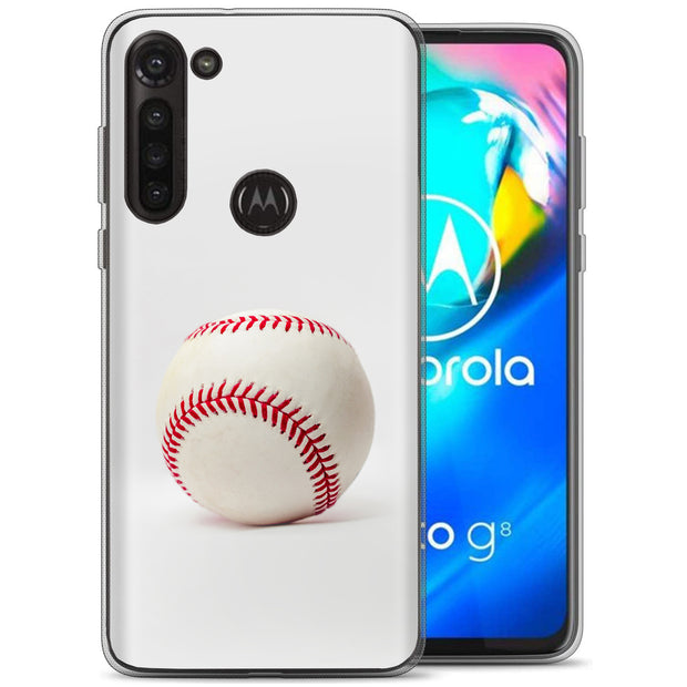 Baseball Sport Print Slim Cover For Motorola Moto G (Power, Stylus, Play, 5G), Print in USA