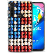 USA Baseball Print Slim Cover For Motorola Moto G (Power, Stylus, Play, 5G), Print in USA
