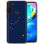 Alaska Flag Print Slim Cover For Motorola Moto G (Power, Stylus, Play, 5G), Print in USA