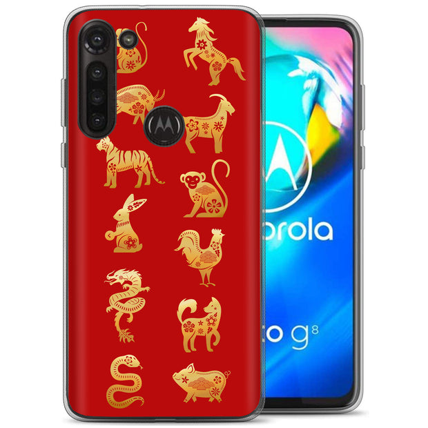 Chinese zodiac1 Print Slim Cover For Motorola Moto G (Power, Stylus, Play, 5G), Print in USA