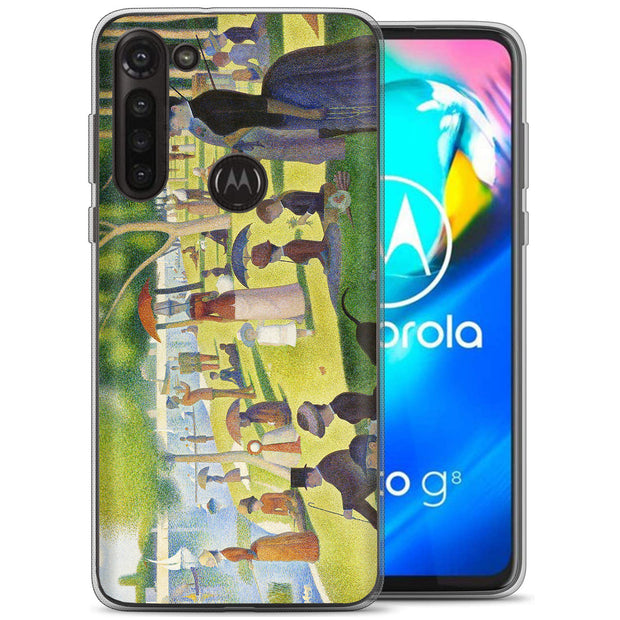 Gathering Party Print Slim Cover For Motorola Moto G (Power, Stylus, Play, 5G), Print in USA