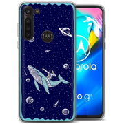 Space Whale 5 Print Slim Cover For Motorola Moto G (Power, Stylus, Play, 5G), Print in USA