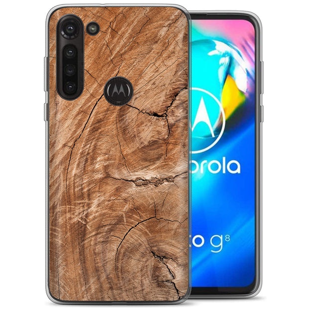 Wood 18 Print Slim Cover For Motorola Moto G (Power, Stylus, Play, 5G), Print in USA