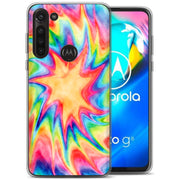 Tie Dye Trippy Print Slim Cover For Motorola Moto G (Power, Stylus, Play, 5G), Print in USA