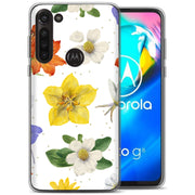 Flower Design 2 Print Slim Cover For Motorola Moto G (Power, Stylus, Play, 5G), Print in USA