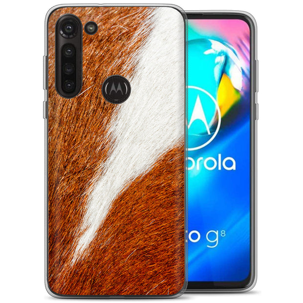 Soft Horse Mane Print Slim Cover For Motorola Moto G (Power, Stylus, Play, 5G), Print in USA