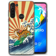 Japanese Tiger Print Slim Cover For Motorola Moto G (Power, Stylus, Play, 5G), Print in USA