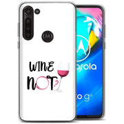 Wine Not Print Slim Cover For Motorola Moto G (Power, Stylus, Play, 5G), Print in USA