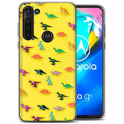 Dinasour 2 Print Slim Cover For Motorola Moto G (Power, Stylus, Play, 5G), Print in USA