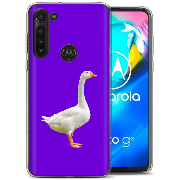 Goose Photo Print Slim Cover For Motorola Moto G (Power, Stylus, Play, 5G), Print in USA