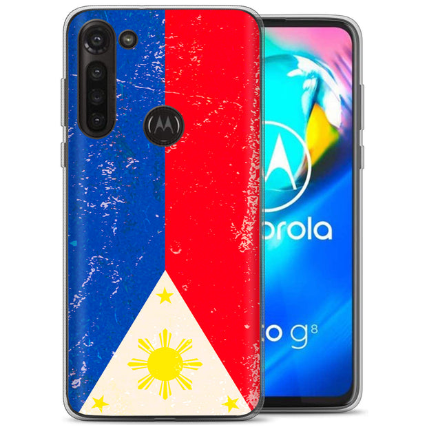 Philippines 2 Print Slim Cover For Motorola Moto G (Power, Stylus, Play, 5G), Print in USA