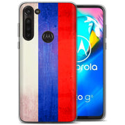 Old Flag Russia Print Slim Cover For Motorola Moto G (Power, Stylus, Play, 5G), Print in USA