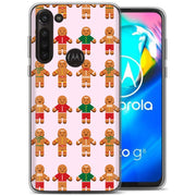 Gingerbread Man Print Slim Cover For Motorola Moto G (Power, Stylus, Play, 5G), Print in USA