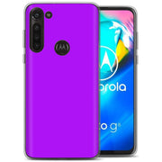 Purple Print Slim Cover For Motorola Moto G (Power, Stylus, Play, 5G), Print in USA