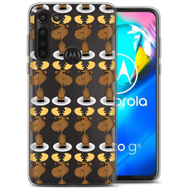 Moose One Print Slim Cover For Motorola Moto G (Power, Stylus, Play, 5G), Print in USA